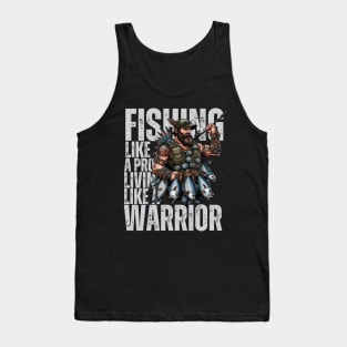 Fishing lover dad Fathers day Tank Top